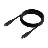 Miniatura 3 de AISENS Cable USB 3.2 Gen1 5Gbps 4k@60Hz 3A 60W E-Marker, Tipo USB-C/M-USB-C/M, Negro, 5.0m