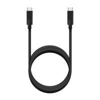 Miniatura 4 de AISENS Cable USB 3.2 Gen1 5Gbps 4k@60Hz 3A 60W E-Marker, Tipo USB-C/M-USB-C/M, Negro, 5.0m