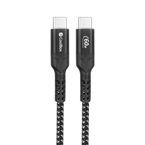 CABLE USB-C>USB-C 60W CARGA 1. 2M - Imagen 3 de 3 CABLE USB-C>USB-C 60W CARGA 1. 2M - Imagen 3 de 3