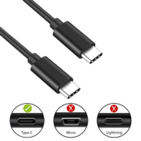 Ewent CABLE USB-C A USB-C. CARGA Y DATOS 1,8M - Imagen 3 de 3 Ewent CABLE USB-C A USB-C. CARGA Y DATOS 1,8M - Imagen 3 de 3