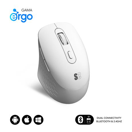 RATON SUBBLIM CURVE ERGO BLANCO - Imagen 2 de 8 RATON SUBBLIM CURVE ERGO BLANCO - Imagen 2 de 8