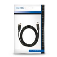 Miniatura 3 de CABLE USB EWENT USB-C CARGA RAPIDA 100W-SINCRO DATOS 20GBPS-VIDEO 4K 1M