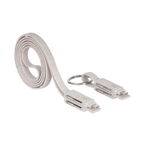 PACK 2x CABLE ECOLOGICO MARS GAMING MCA-ECO 1x1M 1x0,13(LLAVERO) MULTICONECTOR USB-C - USB-A - MICRO-USB - LIGHTNING 3.1A 50W - Imagen 1 de 2 PACK 2x CABLE ECOLOGICO MARS GAMING MCA-ECO 1x1M 1x0,13(LLAVERO) MULTICONECTOR USB-C - USB-A - MICRO-USB - LIGHTNING 3.1A 50W - Imagen 1 de 2