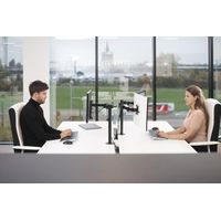 Miniatura 6 de VISION Monitor Desk Post Dual Black