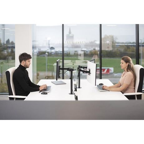 VISION Monitor Desk Post Dual Black - Imagen 6 de 7 VISION Monitor Desk Post Dual Black - Imagen 6 de 7