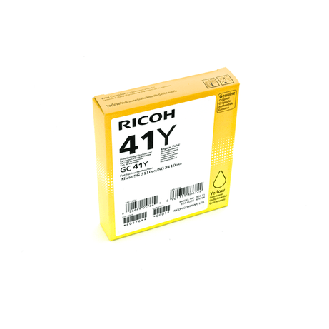 CARTUCHO RICOH GEL AMARILLO GC-41Y - Imagen 1 de 2 CARTUCHO RICOH GEL AMARILLO GC-41Y - Imagen 1 de 2
