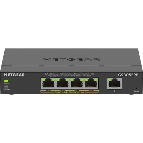 5PT GE PLUS SWCH W/HI-PWR POE+ - Imagen 2 de 11 5PT GE PLUS SWCH W/HI-PWR POE+ - Imagen 2 de 11