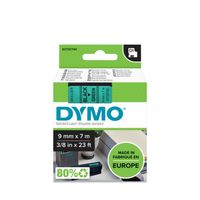 Miniatura 3 de CINTA ROTULADORA D1 9MMX7M NEGRO/VERDE DYMO S0720740