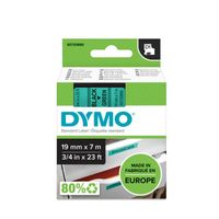 Miniatura 3 de CINTA ROTULADORA D1 19MMX7M NEGRO/VERDE DYMO S0720890