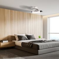 Miniatura 4 de VENTILADOR DE TECHO CECOTEC AERO 4280 INVISIBLE WHITE | ASPAS RETRÁCTILES, LUZ LED, MANDO Y FUNCIÓN INVIERNO/VERANO