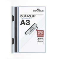 Miniatura 2 de DOSSIER CON CLIP 60 H A3 AZUL DURABLE 2218-06