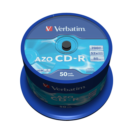 CD-R/700MB 80Min 52x SupAZO Spdl 50pk - Imagen 1 de 3 CD-R/700MB 80Min 52x SupAZO Spdl 50pk - Imagen 1 de 3