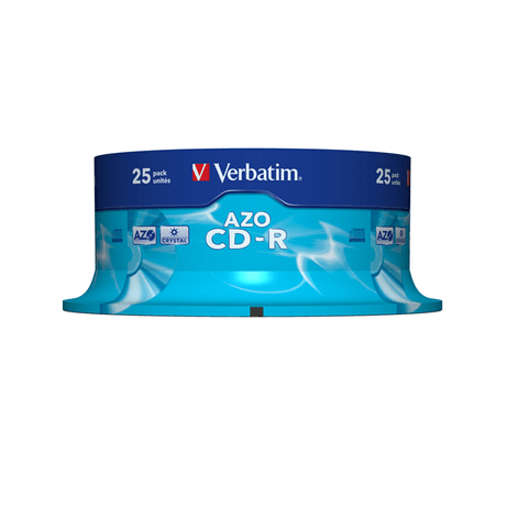 CD-R VERBATIM 25 UNIDADES 52x AZO 43352 - Imagen 1 de 3 CD-R VERBATIM 25 UNIDADES 52x AZO 43352 - Imagen 1 de 3