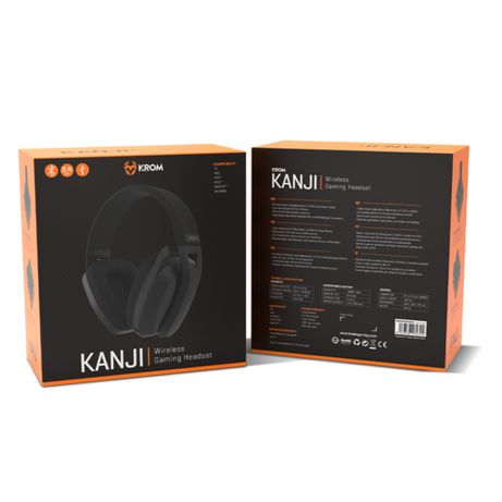 Krom Auriculares Gaming KANJI inalambrico negro - Imagen 8 de 8 Krom Auriculares Gaming KANJI inalambrico negro - Imagen 8 de 8