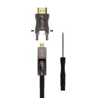 Miniatura 4 de AISENS Cable Hdmi V2 1 AOC Desmontable Ultra Alta Velocidad   Hec 8K 60Hz 4K 120Hz 4 4 4 48Gbps  A M D A M  Negro  20M