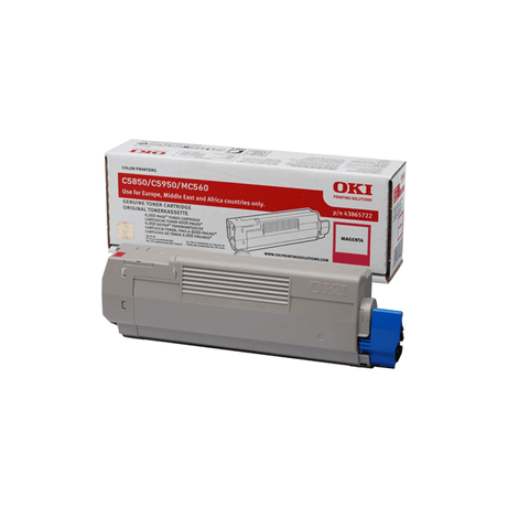 OKI C-5850/5950/MC560 Toner Magenta 6k - Imagen 1 de 1 OKI C-5850/5950/MC560 Toner Magenta 6k - Imagen 1 de 1