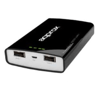 Miniatura 1 de POWERBANK APPROX UNIVERSAL 7800MAH NEGRO
