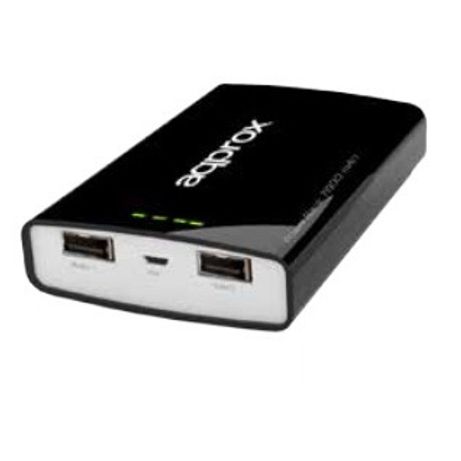 POWERBANK APPROX UNIVERSAL 7800MAH NEGRO - Imagen 2 de 2 POWERBANK APPROX UNIVERSAL 7800MAH NEGRO - Imagen 2 de 2
