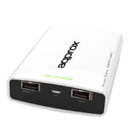 POWERBANK APPROX UNIVERSAL 7800MAH BLANCO - Imagen 1 de 1 POWERBANK APPROX UNIVERSAL 7800MAH BLANCO - Imagen 1 de 1