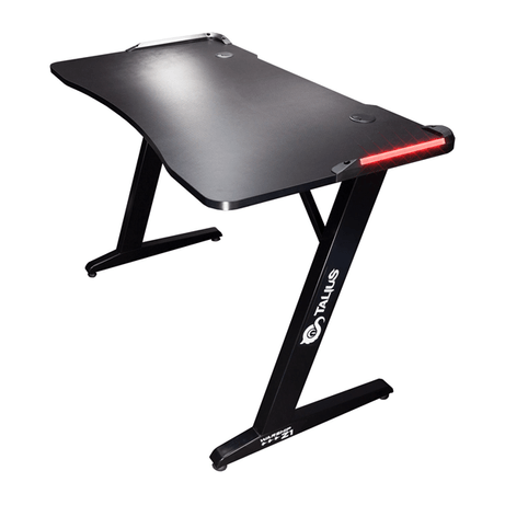 TALIUS MESA GAMING WARSHIP Z1 RGB FIBRA DE CARBONO PATAS ACERO COLOR NEGRO MATE - Imagen 1 de 1 TALIUS MESA GAMING WARSHIP Z1 RGB FIBRA DE CARBONO PATAS ACERO COLOR NEGRO MATE - Imagen 1 de 1