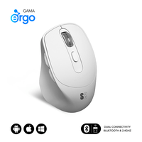 Miniatura 1 de RATON SUBBLIM VERTICAL COMFORT ERGO DUAL WHITE