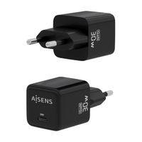 Miniatura 4 de AISENS - CARGADOR GaN 30W, 1xUSB-C PD3.0 QC4.0, NEGRO