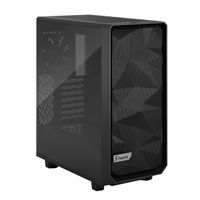 Miniatura 3 de CAJA FRACTAL DESIGN MESHIFY 2 COMPACT CRISTAL TEMPLADO - NEGRO