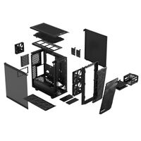 Miniatura 19 de CAJA FRACTAL DESIGN MESHIFY 2 COMPACT CRISTAL TEMPLADO - NEGRO