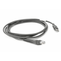 Miniatura 1 de ZEBRA SHIELDED USB CABLE SER A CONNECCABL7FT/2.1M STRAIGHT