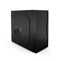 Miniatura 1 de COOLBOX  COOLBOX CAJA MATX M550C USB-C 3.2 GEN1 BASIC500GR 500W  Negro Incluye Fuente