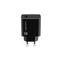 Miniatura 5 de CARGADOR NATEC RIBERA 18W 1XUSB-A QC3.0 NEGRO