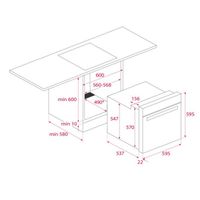 Miniatura 4 de HORNO POLIVALENTE TEKA HBE 490 ME WH BLANCO