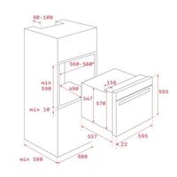 Miniatura 4 de HORNO POLIVALENTE TEKA HBE 615 ME SS INOX INOX