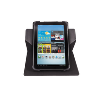 Miniatura 2 de FUNDA TABLET UNIVERSAL 9"-10.1" ROTATORY 360º NEGRA SILVER HT
