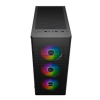 Miniatura 7 de Caja UNYKA  Caja ATX Gaming Mir 100 RGB Negro, Transparente