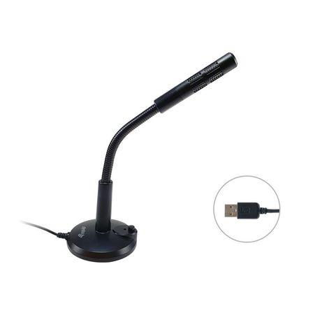 MICROFONO SOBREMESA EQUIP LIFE ONMIDIRECCIONAL USB BRAZO FLEXIBLE BOTON MUTE - Imagen 3 de 5 MICROFONO SOBREMESA EQUIP LIFE ONMIDIRECCIONAL USB BRAZO FLEXIBLE BOTON MUTE - Imagen 3 de 5