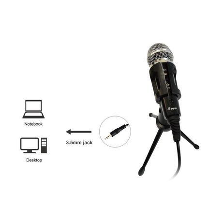 MICROFONO SOBREMESA EQUIP LIFE ONMIDIRECCIONAL JACK 3.5" CANCELACION RUIDO BOTON MUTE - Imagen 4 de 5 MICROFONO SOBREMESA EQUIP LIFE ONMIDIRECCIONAL JACK 3.5" CANCELACION RUIDO BOTON MUTE - Imagen 4 de 5