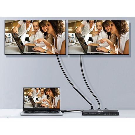 SPLITTER HDMI 2.0 ULTRASLIM 2 PUERTOS EQUIP - Imagen 5 de 6 SPLITTER HDMI 2.0 ULTRASLIM 2 PUERTOS EQUIP - Imagen 5 de 6