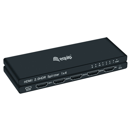 SPLITTER HDMI 2.0 ULTRASLIM 4 PUERTOS EQUIP - Imagen 1 de 6 SPLITTER HDMI 2.0 ULTRASLIM 4 PUERTOS EQUIP - Imagen 1 de 6
