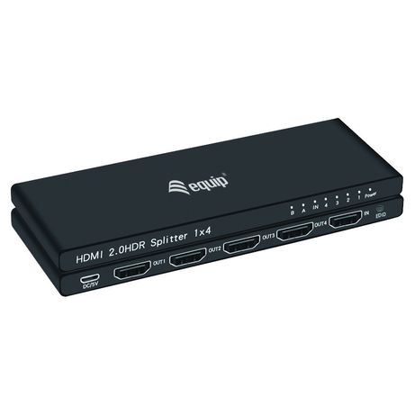 SPLITTER HDMI 2.0 ULTRASLIM 4 PUERTOS EQUIP - Imagen 2 de 6 SPLITTER HDMI 2.0 ULTRASLIM 4 PUERTOS EQUIP - Imagen 2 de 6