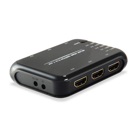 SWITCH HDMI EQUIP 5 ENTRADAS 1 SALIDA HDMI 1.4A 4K DTS-HD CON MANDO - Imagen 3 de 8 SWITCH HDMI EQUIP 5 ENTRADAS 1 SALIDA HDMI 1.4A 4K DTS-HD CON MANDO - Imagen 3 de 8