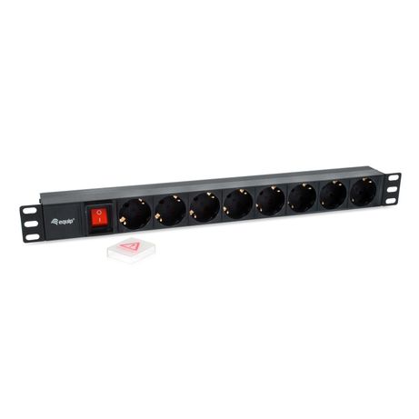 REGLETA ALIMENTACION RACK 19" 1U 8 TOMAS CON INTERRUPTOR CABLE IEC 14 ESPECIAL SAI - Imagen 3 de 5 REGLETA ALIMENTACION RACK 19" 1U 8 TOMAS CON INTERRUPTOR CABLE IEC 14 ESPECIAL SAI - Imagen 3 de 5