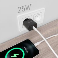 Miniatura 6 de CARGADOR AISENS USB-C PD3.0 1 PUERTO 1XUSB-C 25W NEGRO