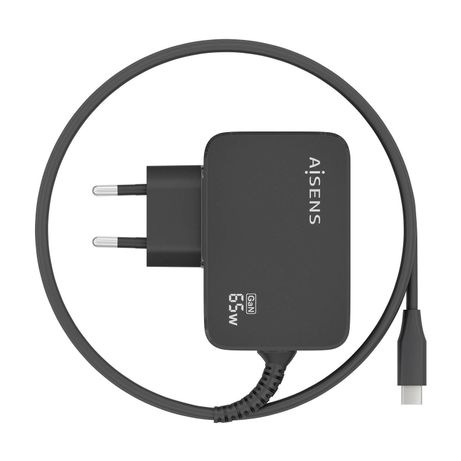 AISENS Cargador GaN 65W PD3 0 1xUSB C 1 8m Negro - Imagen 4 de 7 AISENS Cargador GaN 65W PD3 0 1xUSB C 1 8m Negro - Imagen 4 de 7