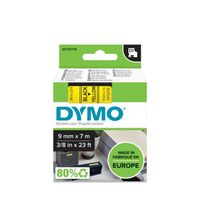 Miniatura 3 de CINTA ROTULADORA D1 9MMX7M NEGRO/AMARILLO DYMO S0720730