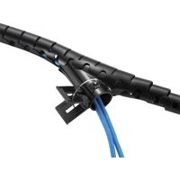 Miniatura 3 de ORGANIZADOR DE CABLES EN ESPIRAL EQUIP 650867 CON CLIP 1 METRO COLOR NEGRO