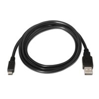 Miniatura 3 de Aisens - Cable Usb 2.0 Tipo A/M-Micro B/M Negro 1.8M