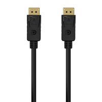 Miniatura 2 de AISENS Cable DISPLAYPORT V1.2 4K@60Hz, DP/M-DP/M, Negro,1.5M