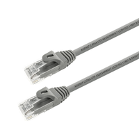 Miniatura 1 de LATIGUILLO AISENS RJ45 UTP CAT6A 50CM GRIS A145-0325