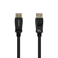 Miniatura 1 de Aisens Cable Displayport Certificado V1.4 8k 60hz Macho a Macho 3m Negro